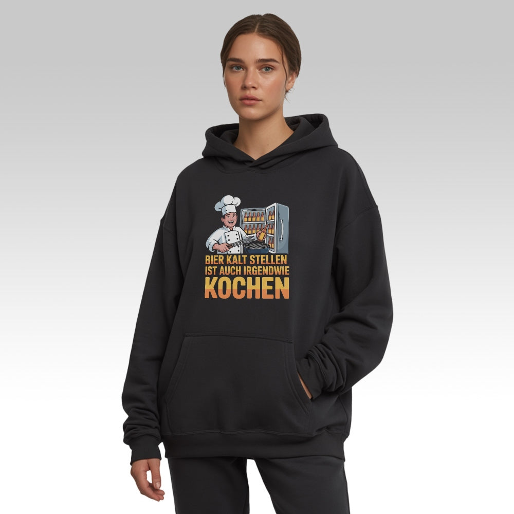 GEHOBENER KOCH - Oversize Hoodie