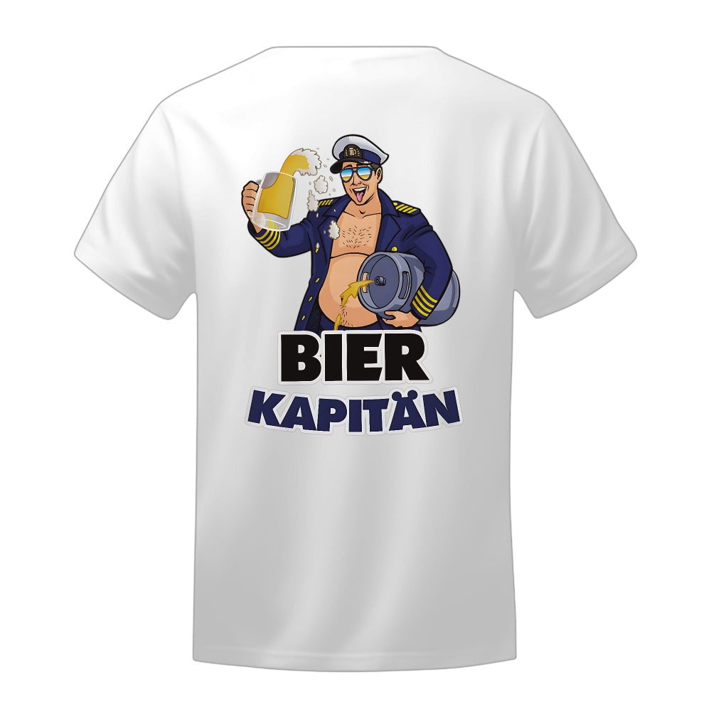 Bierkapitän - T-Shirt Backprint