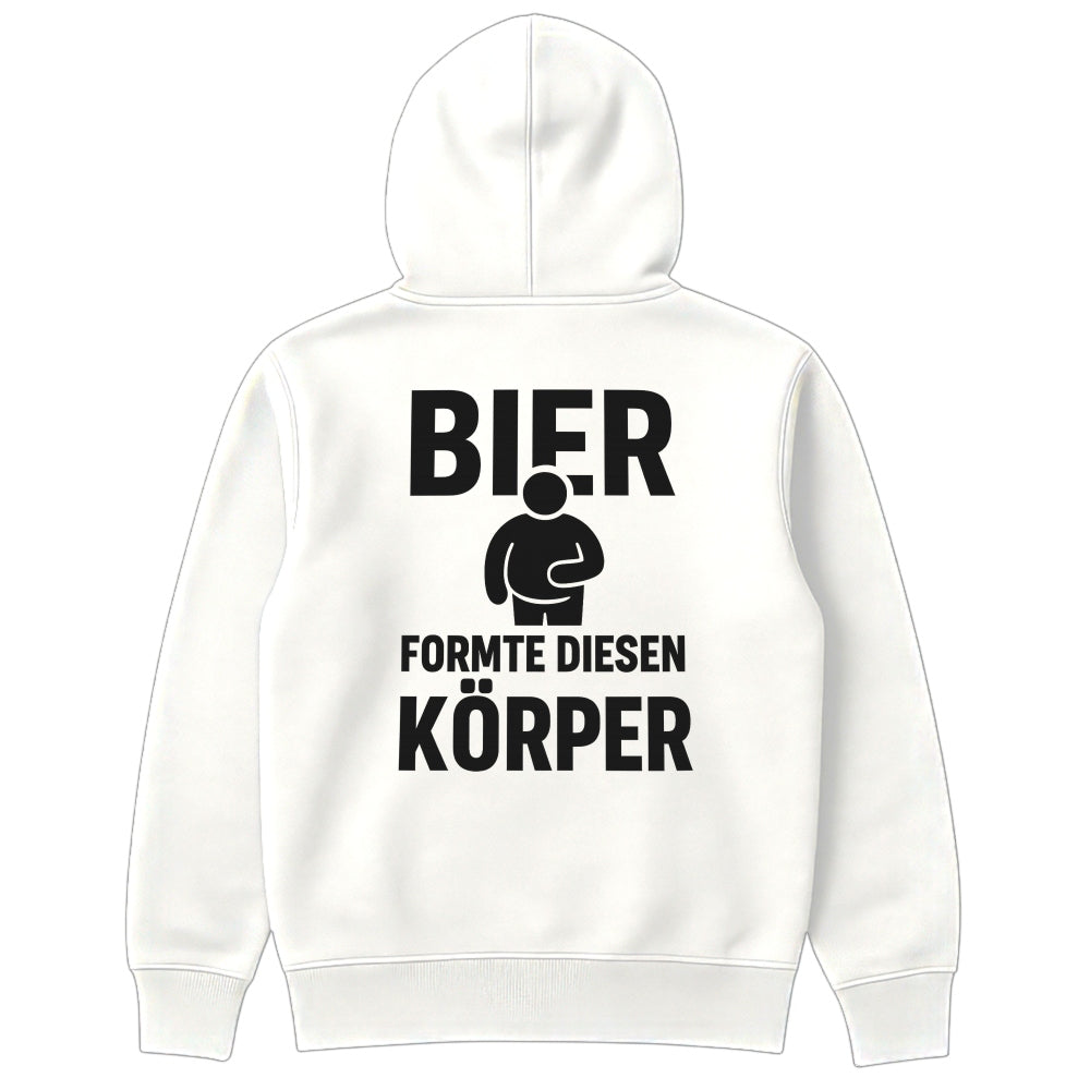 GEFORMTER KÖRPER - Oversize Zipper Hoodie