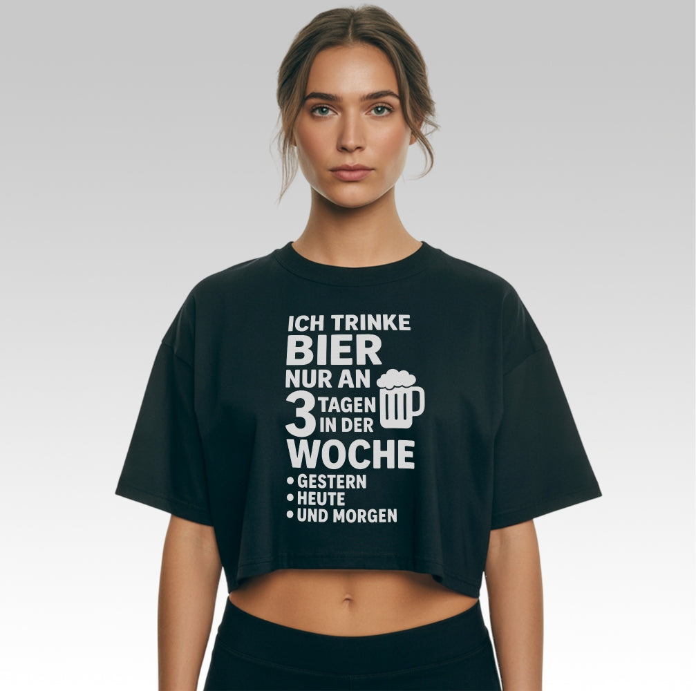 DREI TAGE - Oversize Crop-Top