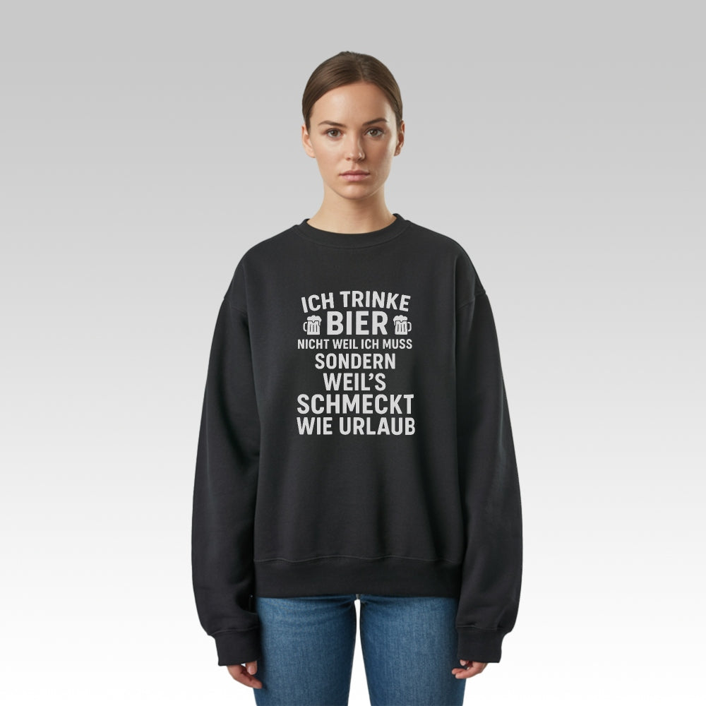 SCHMECKT WIE URLAUB - Premium Sweatshirt