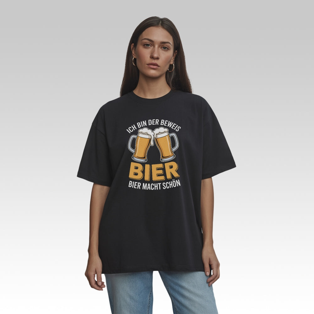 BIER MACHT SCHÖN - Oversize T-Shirt