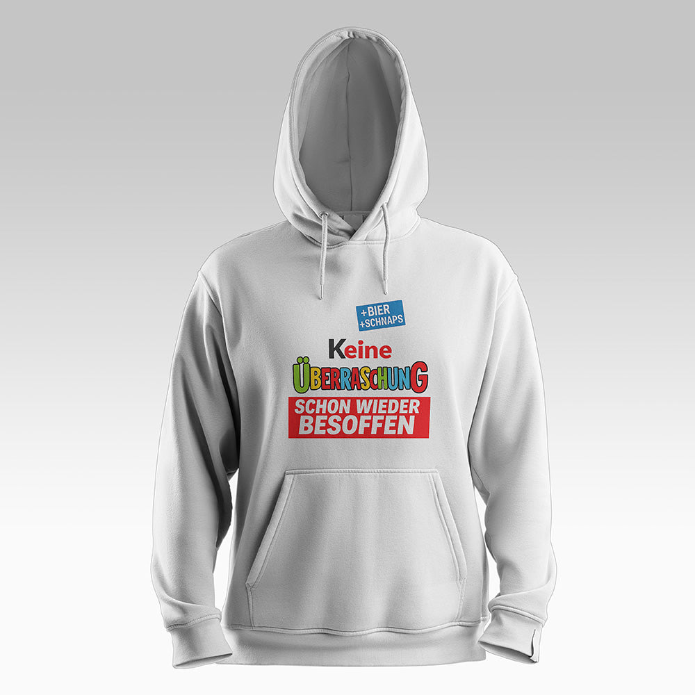 Keine Ueberraschung Hoodie Weiß
