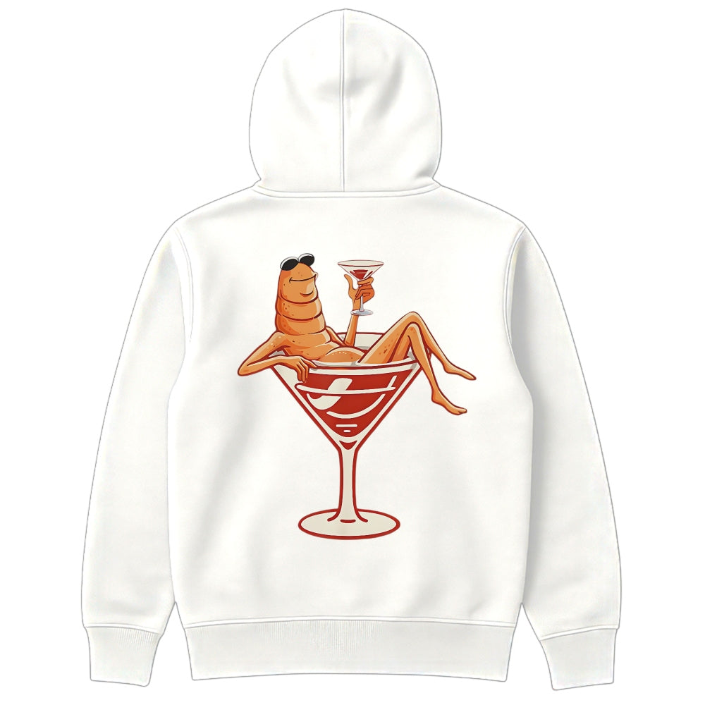 Shrimp Hoodie Weiß