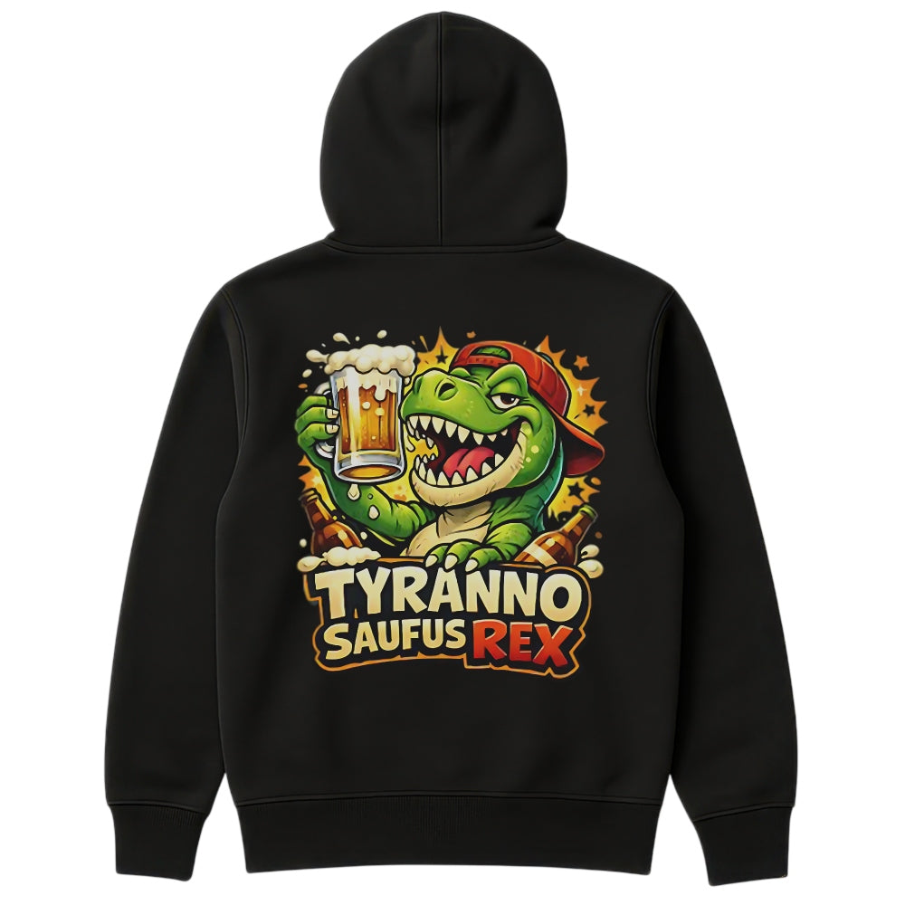 Tyranno Saufus Rex Hoodie Schwarz
