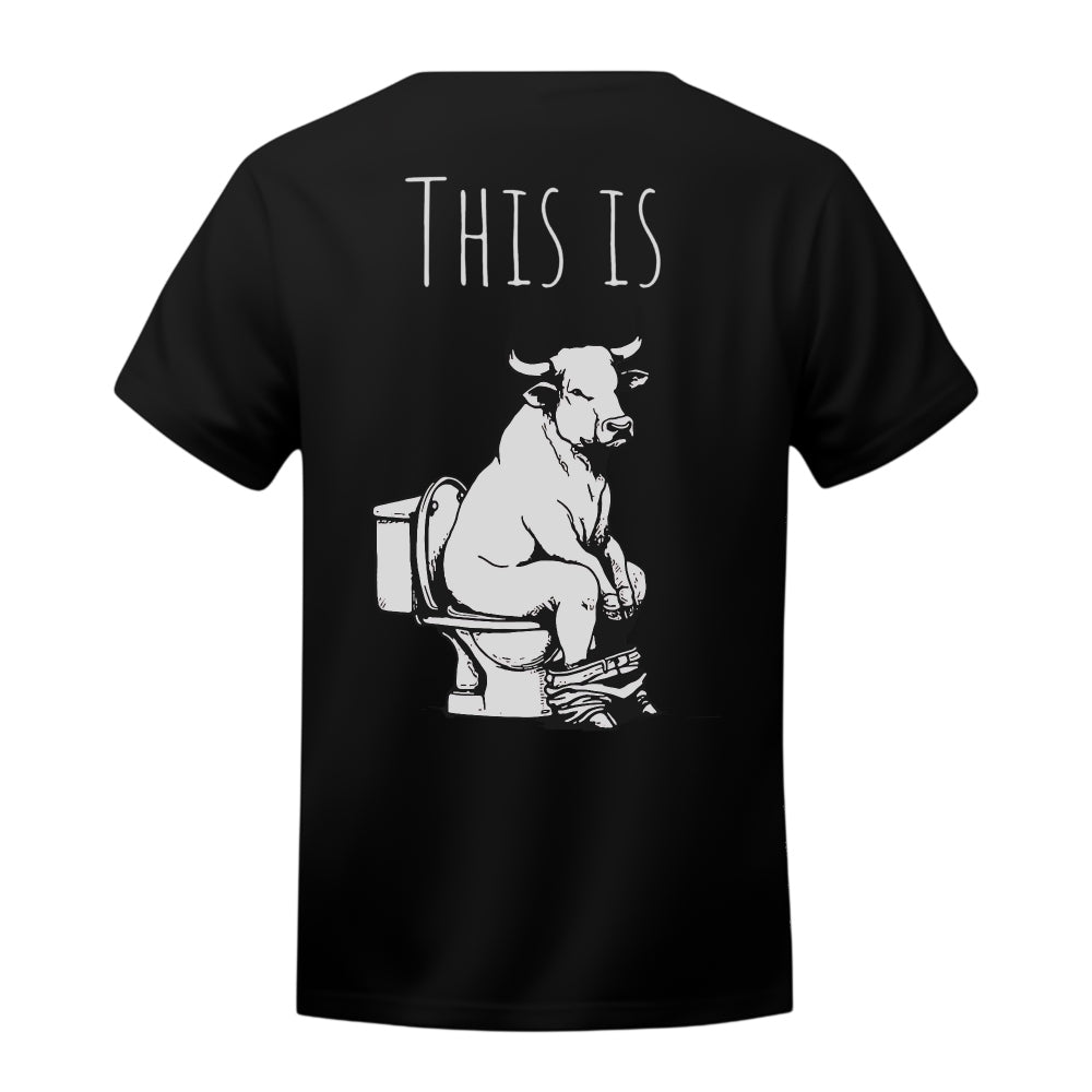 Bullshit - T-Shirt Backprint