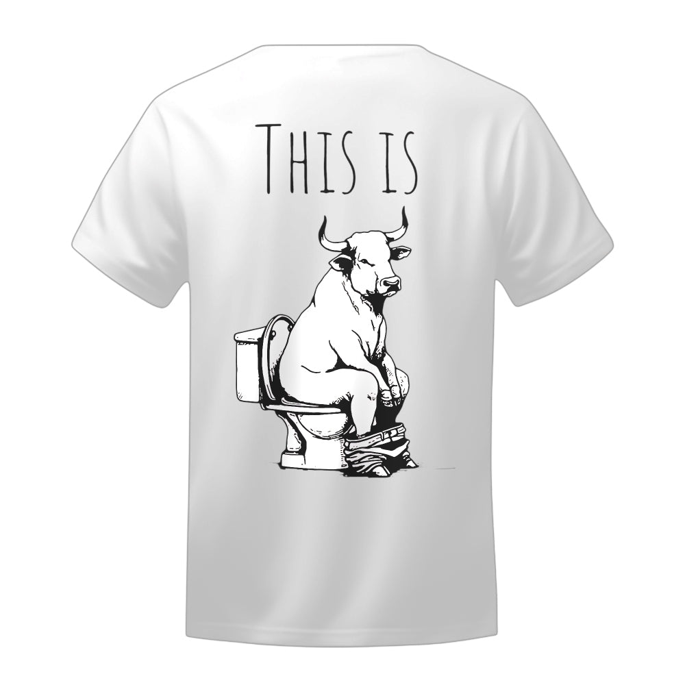 Bullshit - T-Shirt Backprint