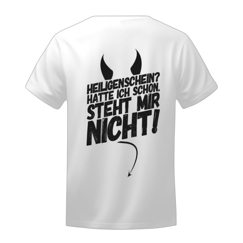Heiligenschein - T-Shirt Backprint