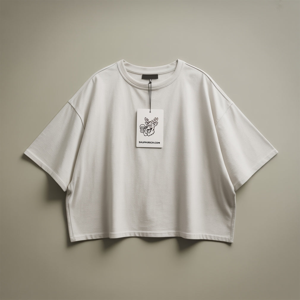 SAMMELSAUFSTELLE - Oversize Crop-Top