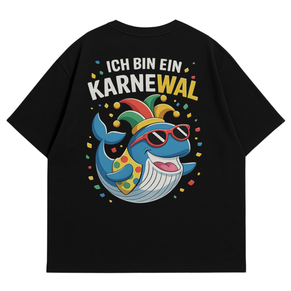 Karnewal Oversize Shirt Schwarz