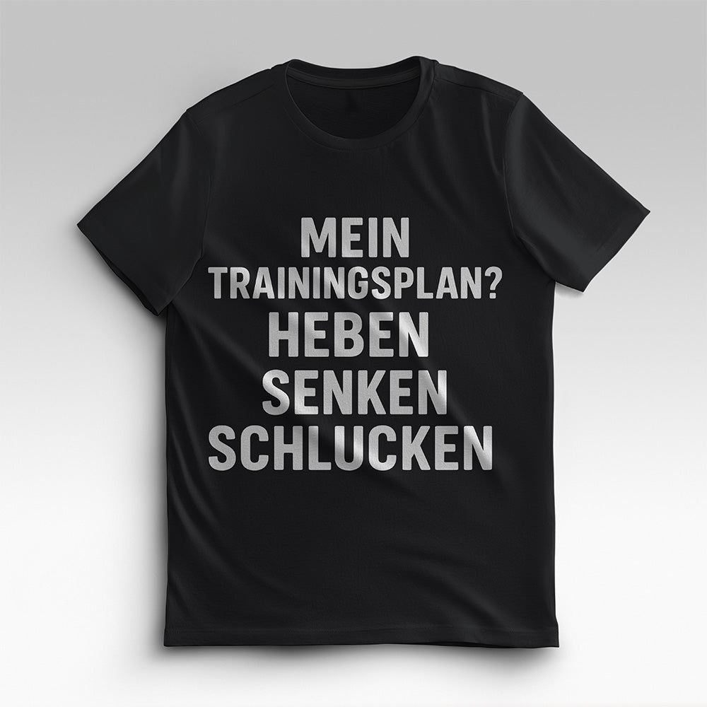 TRAININGSPLAN - T-Shirt