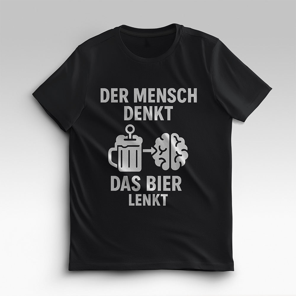 BIER LENKT - T-Shirt