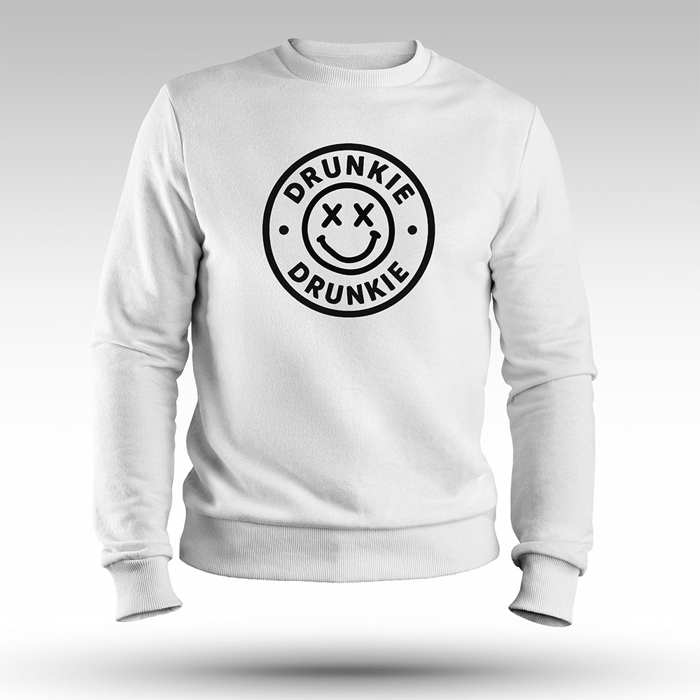 DRUNKIE BADGE - Premium Sweatshirt
