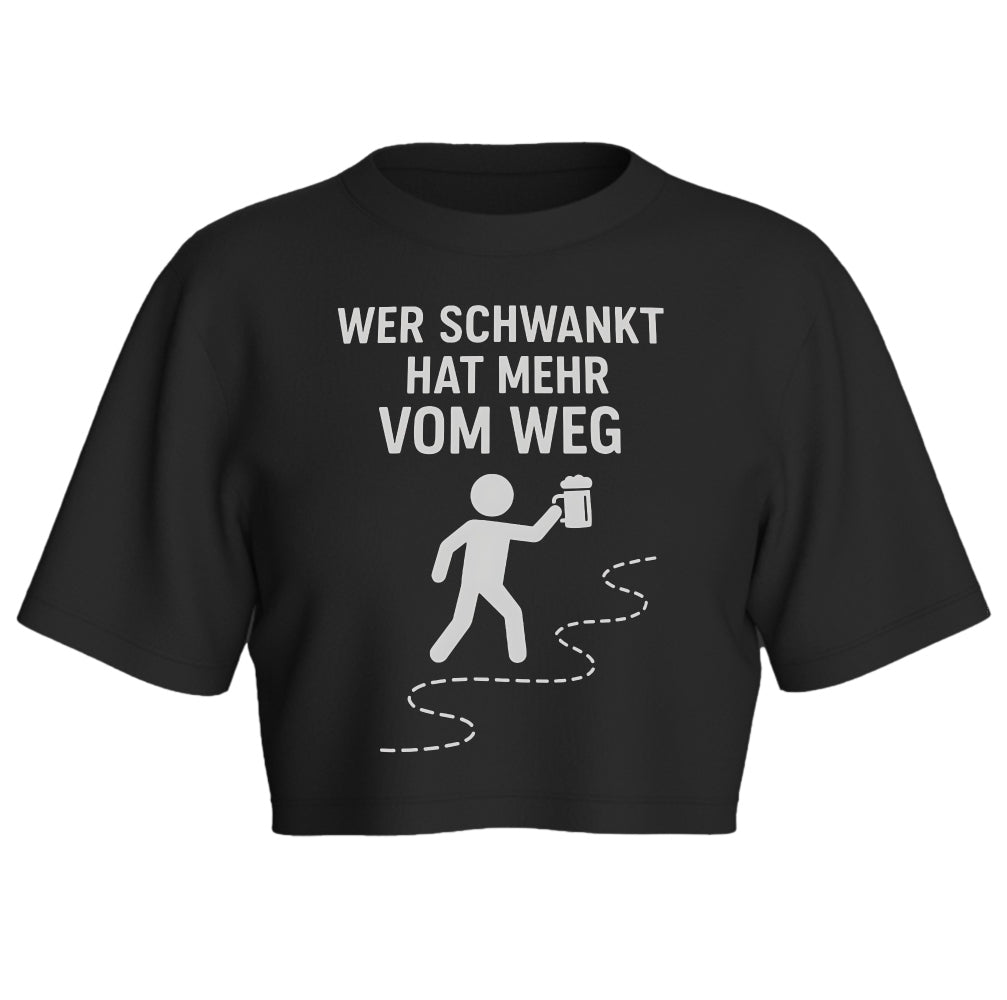 DER RÜCKWEG - Oversize Crop-Top