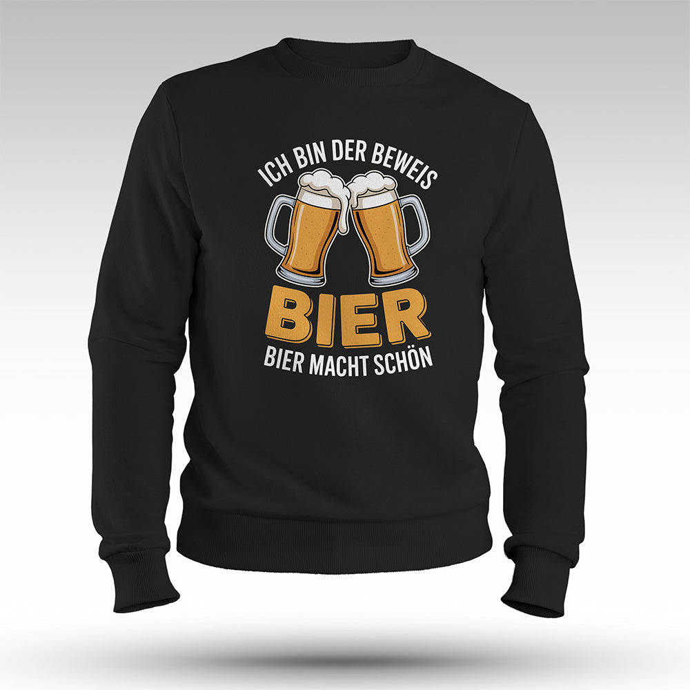 BIER MACHT SCHÖN - Premium Sweatshirt