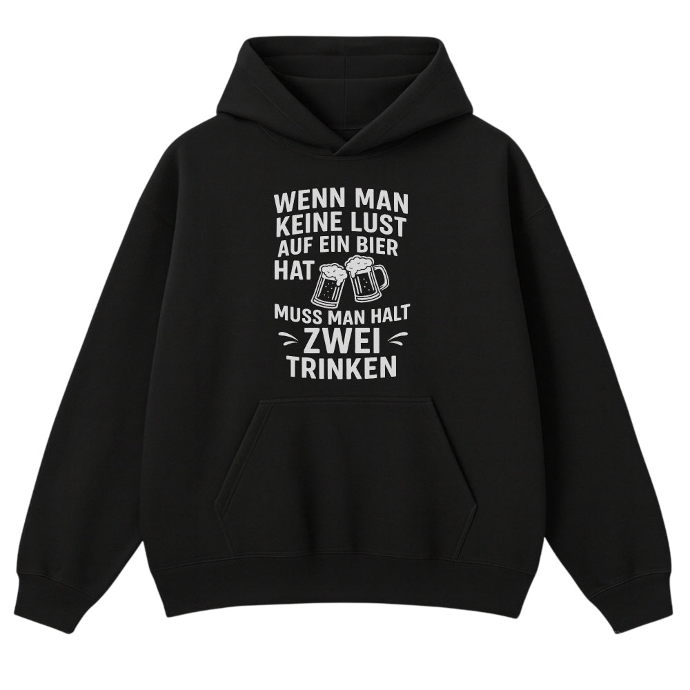Trink zwei - Oversize Hoodie