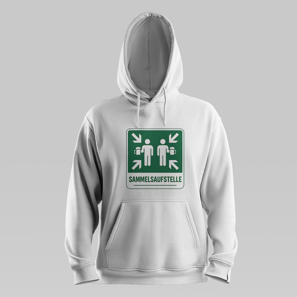 SAMMELSAUFSTELLE - Hoodie