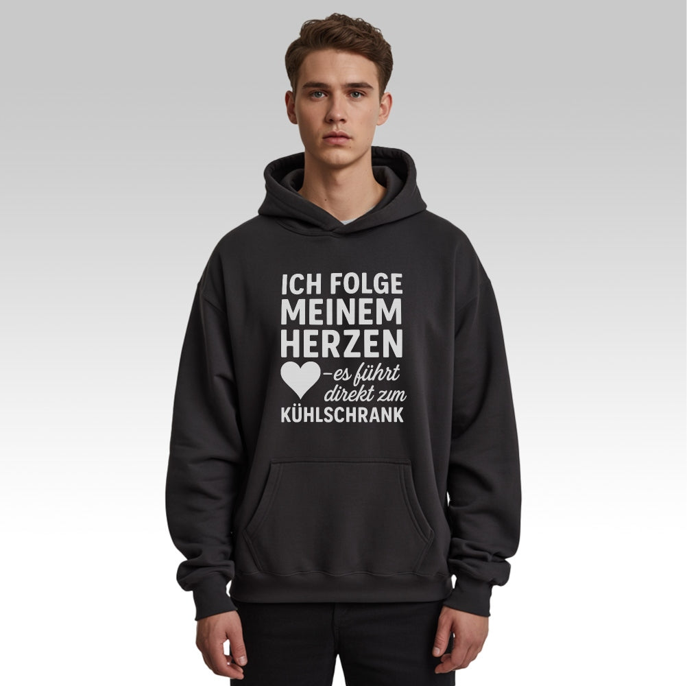 FOLGE DEINEM HERZEN - Oversize Hoodie