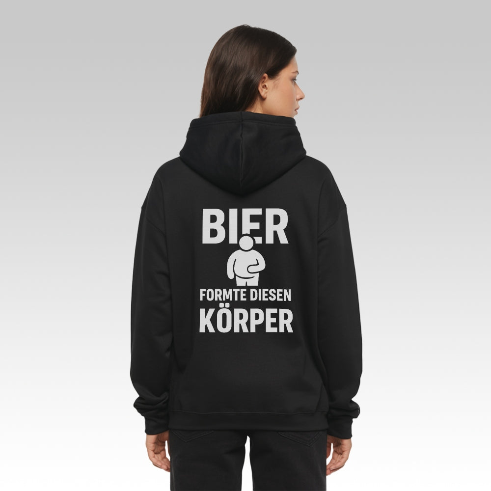 GEFORMTER KÖRPER - Oversize Zipper Hoodie