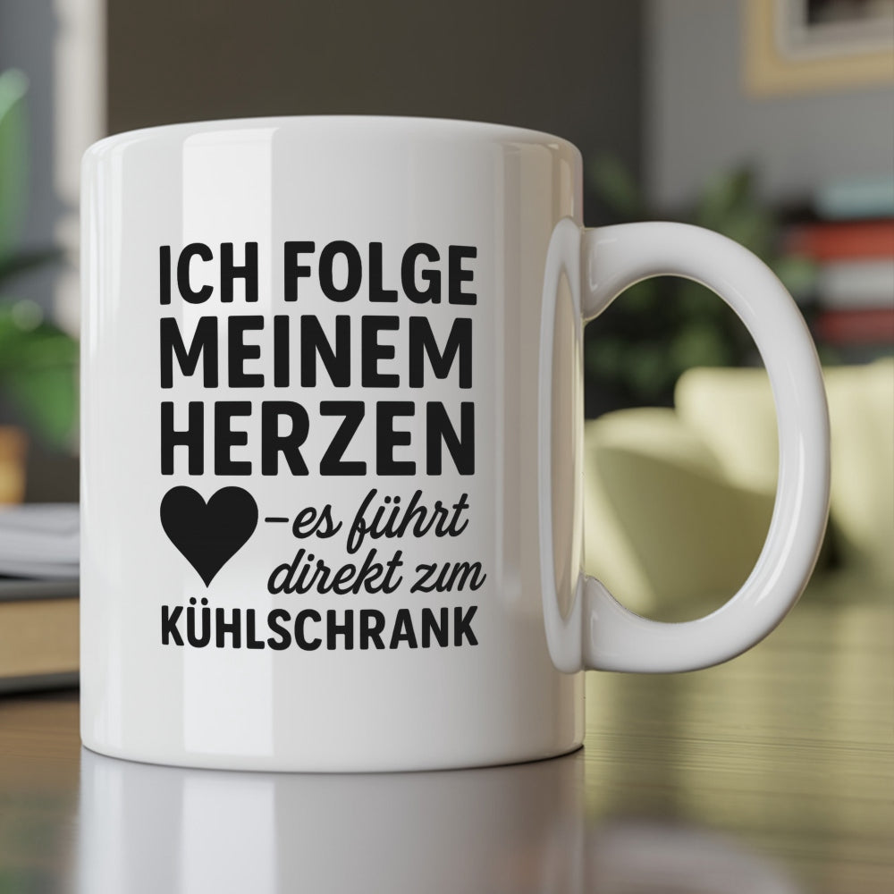 FOLGE DEINEM HERZEN - Tasse