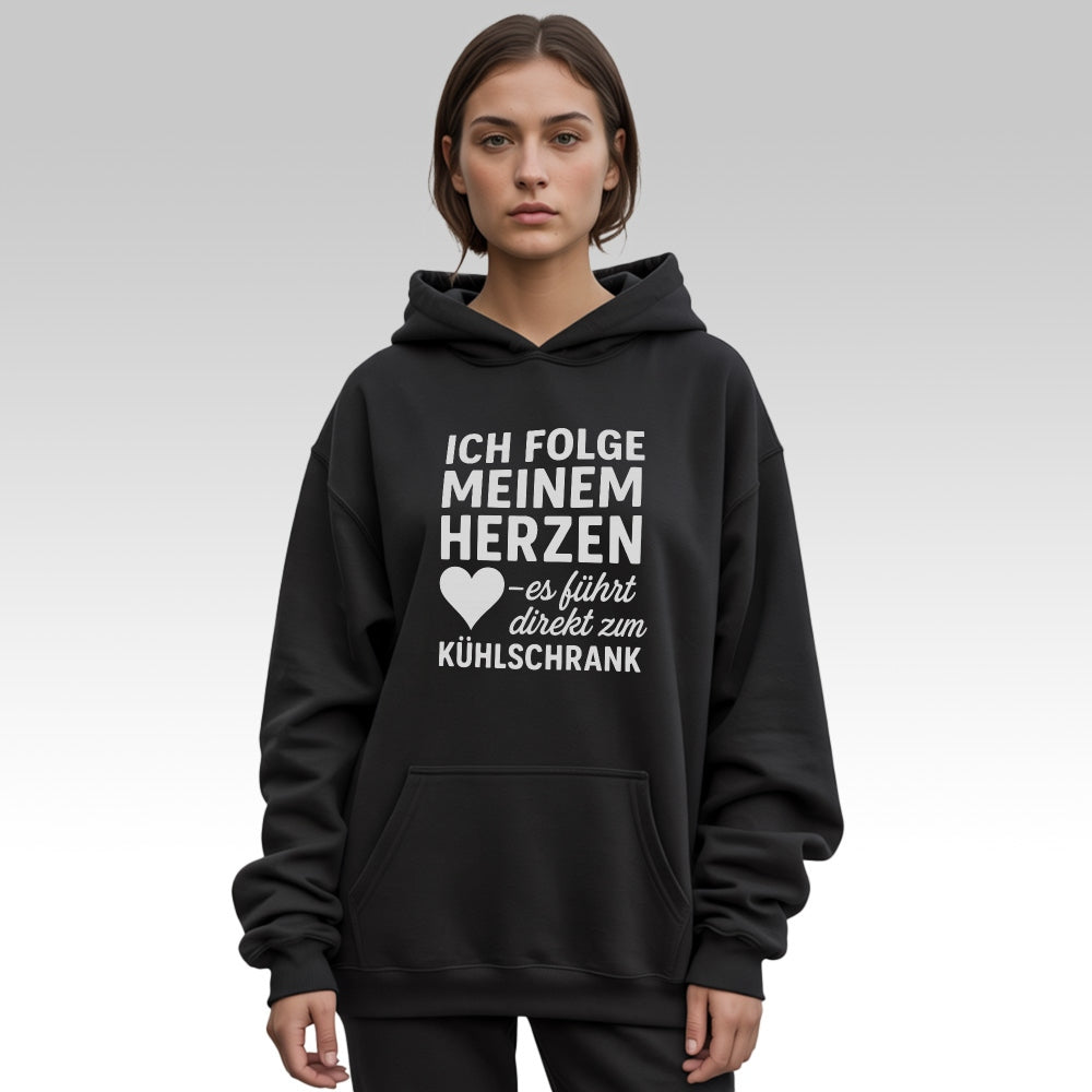 FOLGE DEINEM HERZEN - Oversize Hoodie