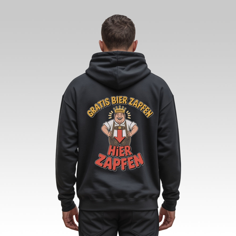 ZAPFEN - Oversize Zipper Hoodie