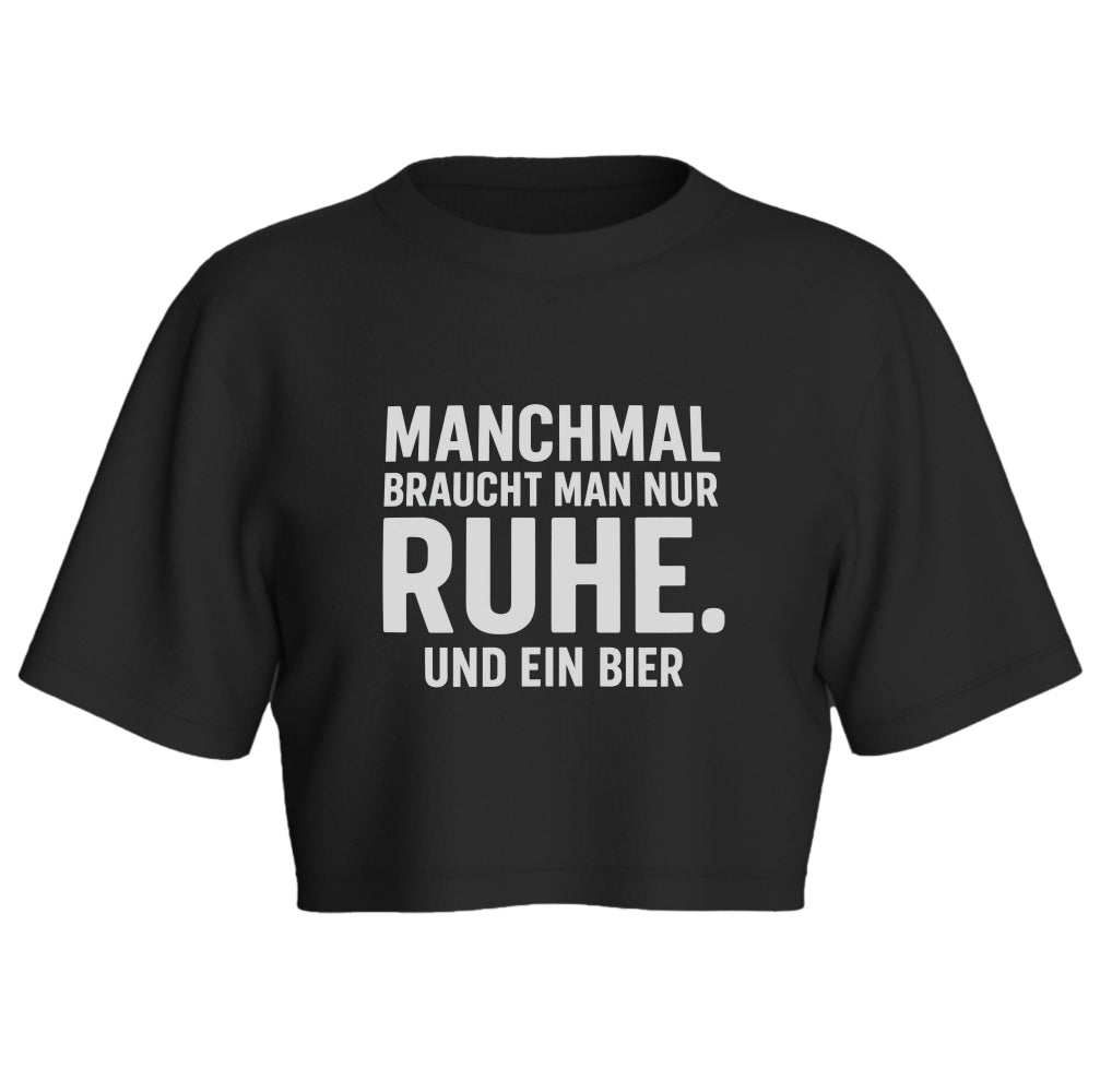 RUHE - Oversize Crop-Top