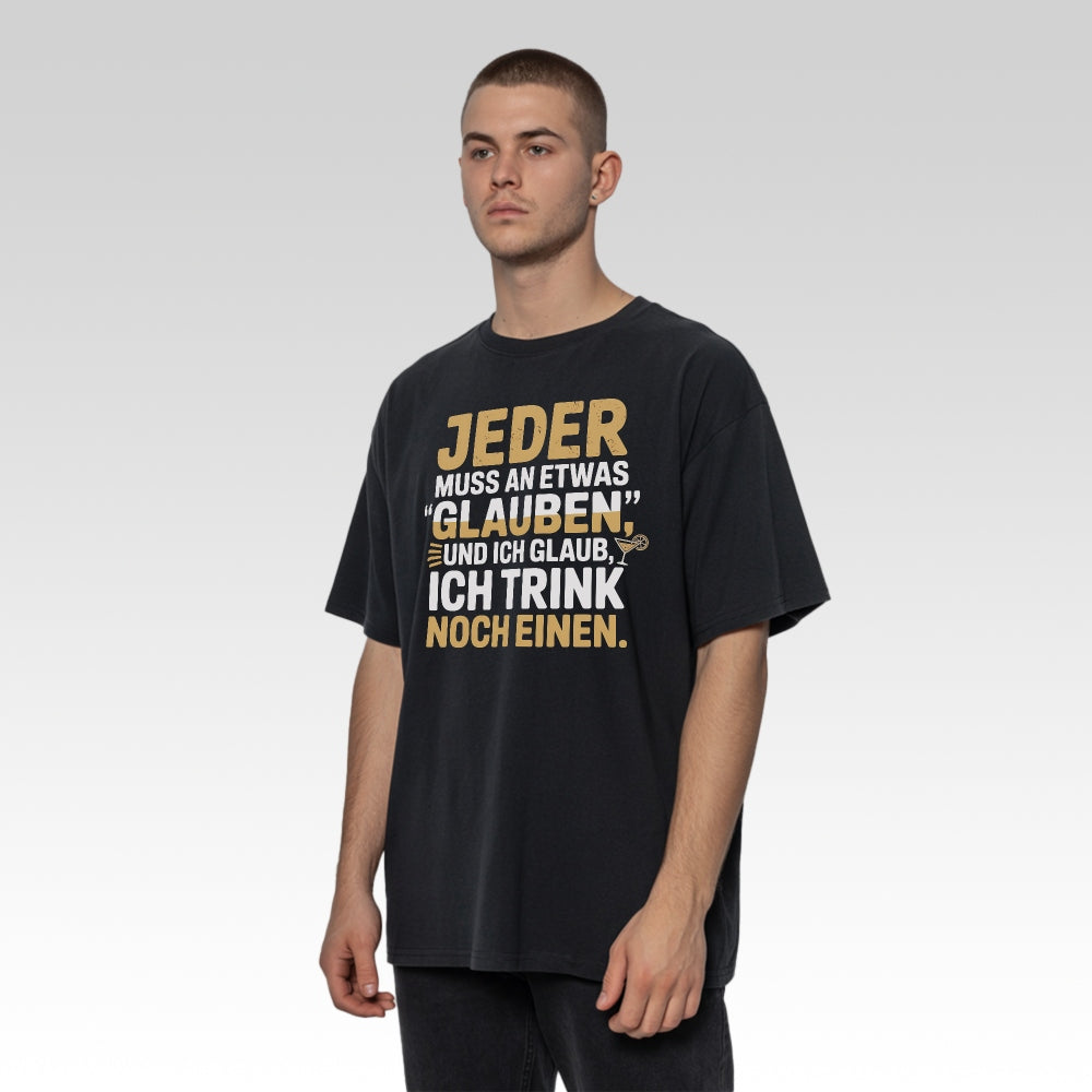 DER GLAUBE - Oversize T-Shirt