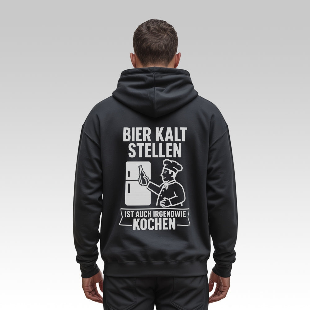 IRGENDWIE KOCHEN - Oversize Zipper Hoodie