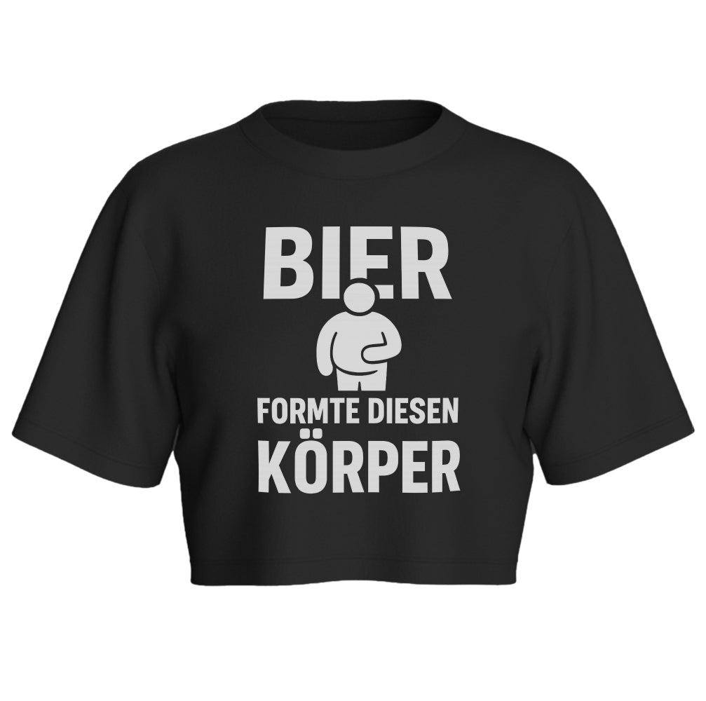 GEFORMTER KÖRPER - Oversize Crop-Top
