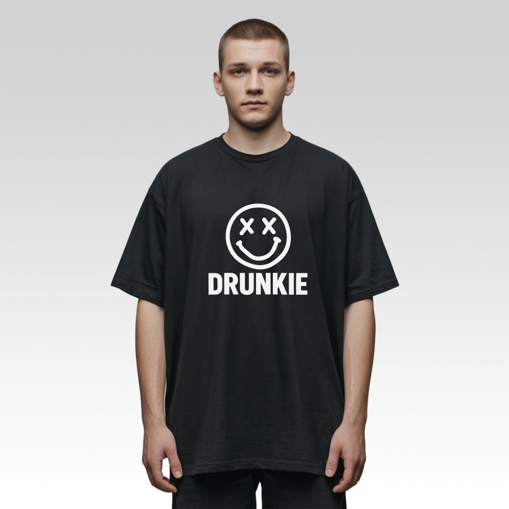 DRUNKIE FACE - Oversize T-Shirt