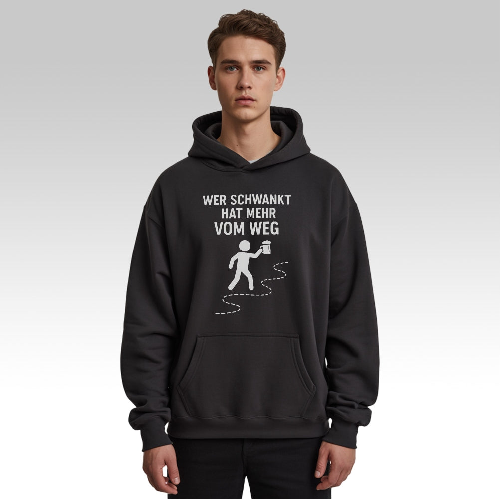 DER RÜCKWEG - Oversize Hoodie