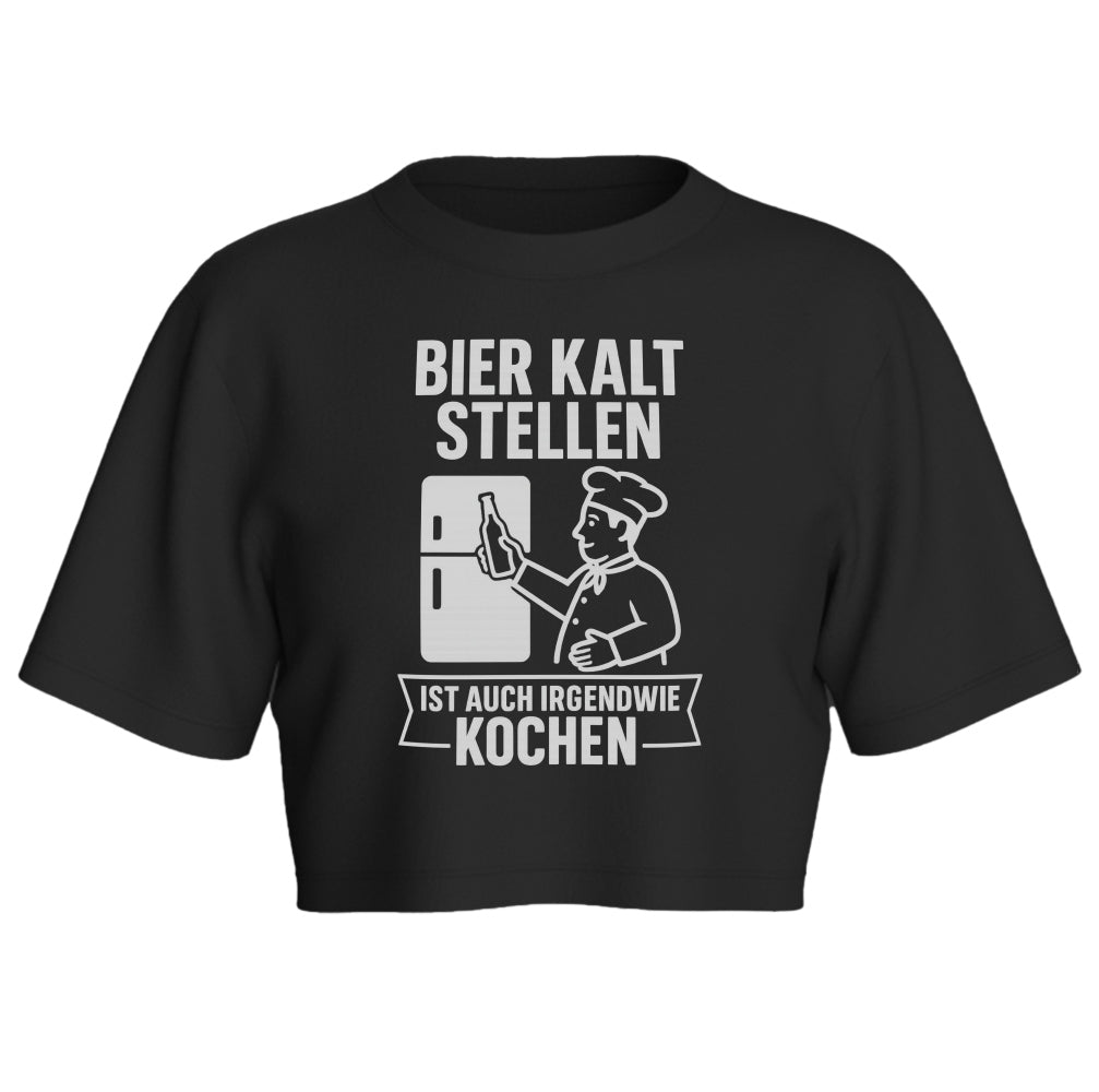 IRGENDWIE KOCHEN - Oversize Crop-Top