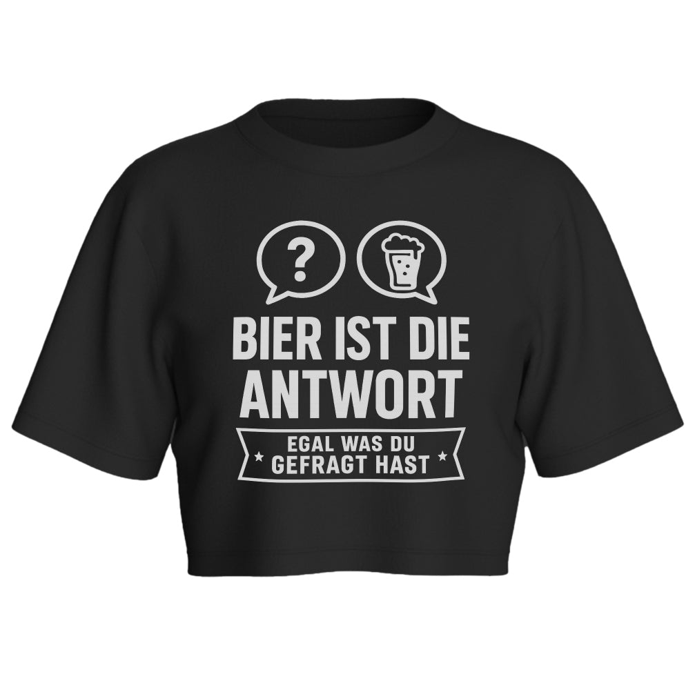 SELBE ANTWORT - Oversize Crop-Top