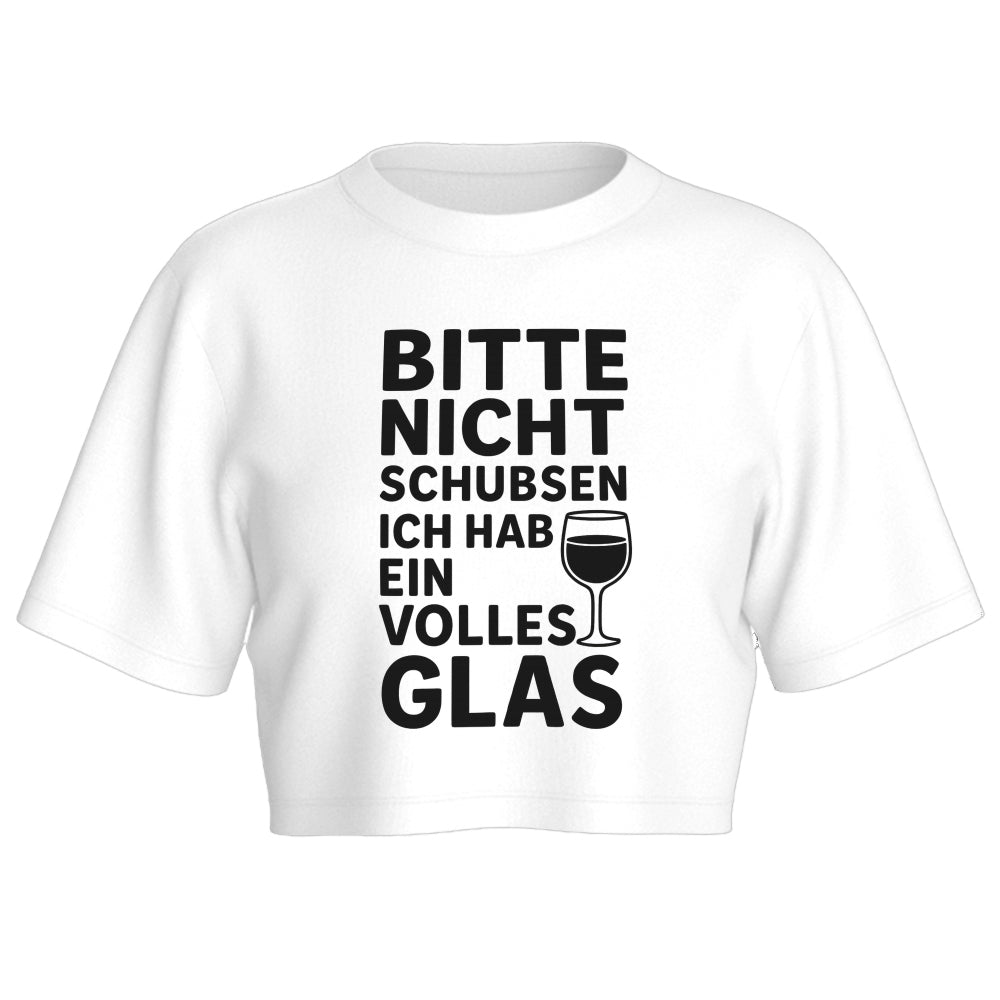 VOLLES GLAS - Oversize Crop-Top