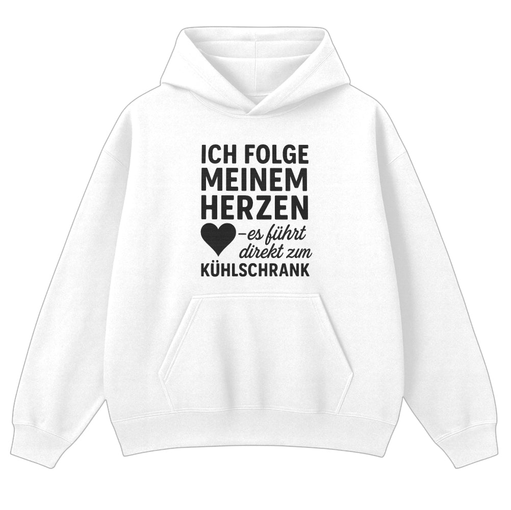FOLGE DEINEM HERZEN - Oversize Hoodie