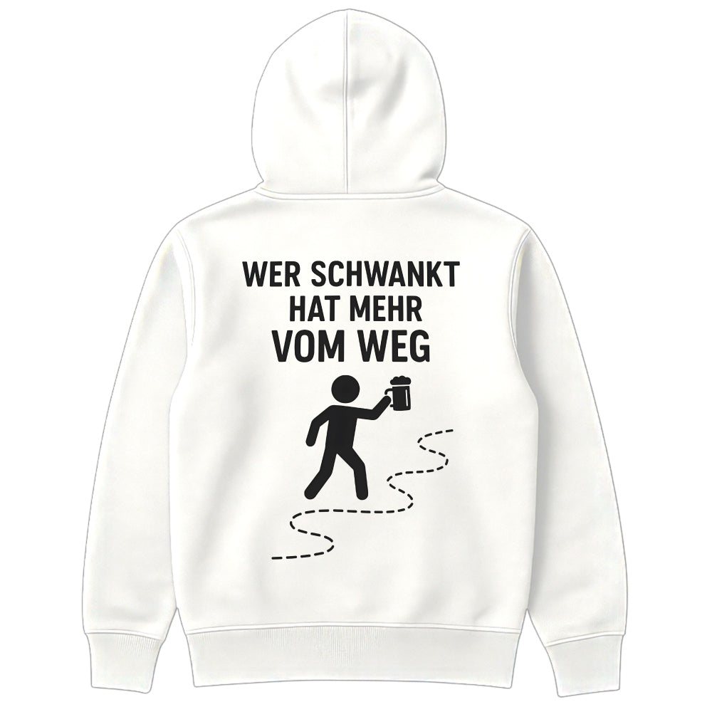 DER RÜCKWEG - Oversize Zipper Hoodie