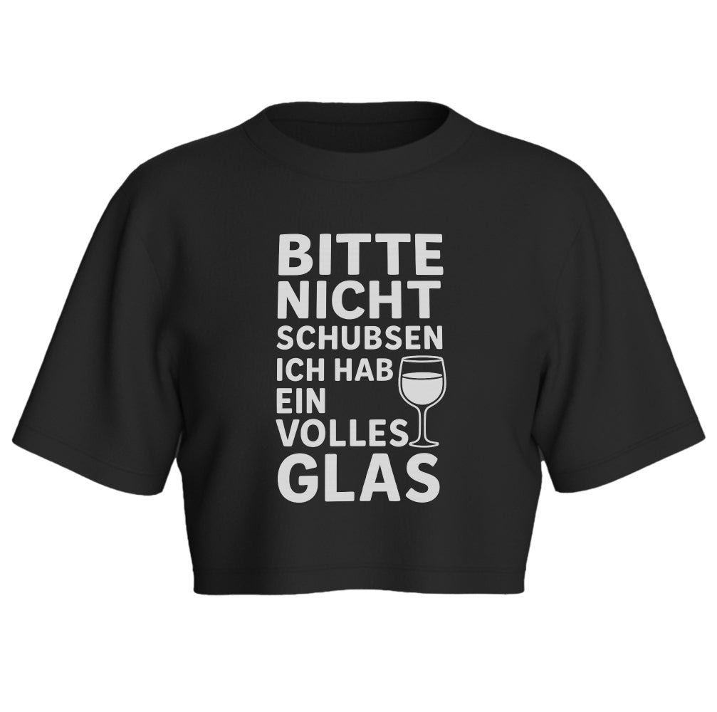 VOLLES GLAS - Oversize Crop-Top