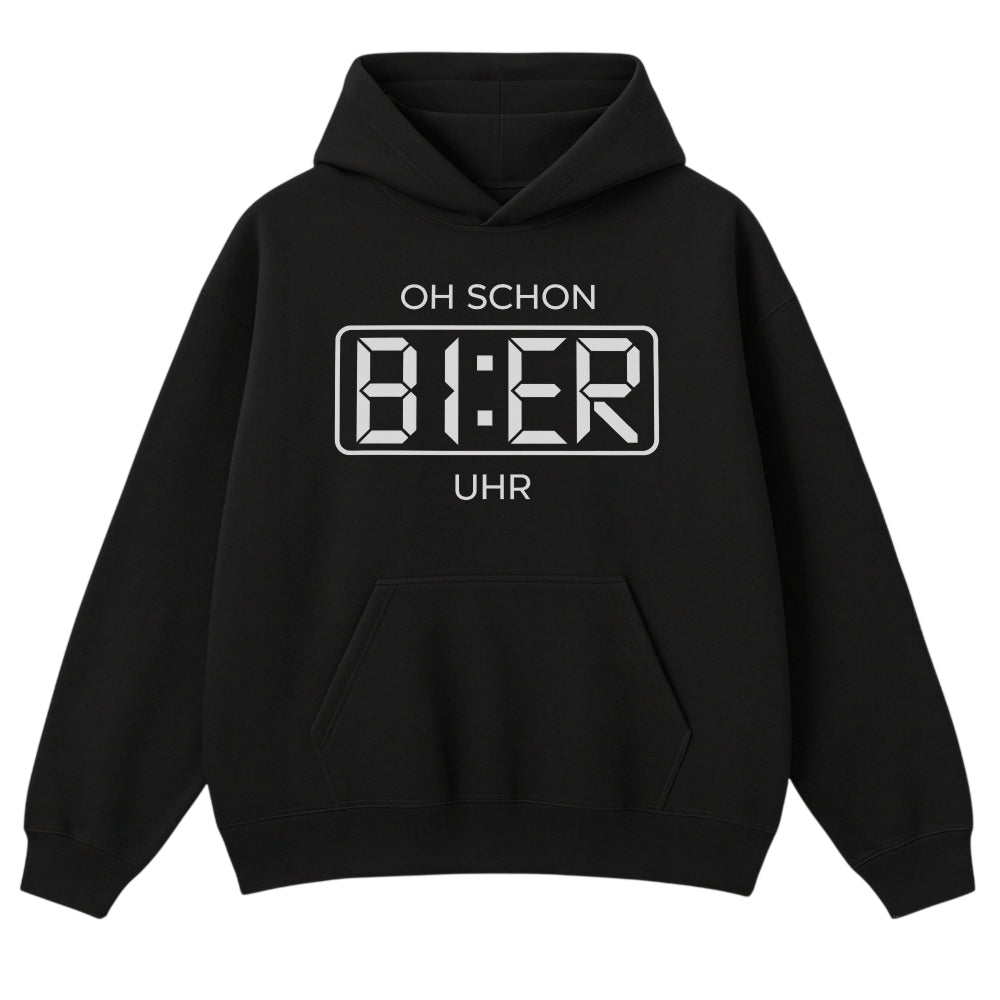 BIER UHR - Oversize Hoodie
