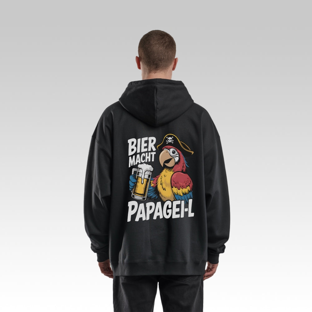 PAPAGEIL - Oversize Zipper Hoodie