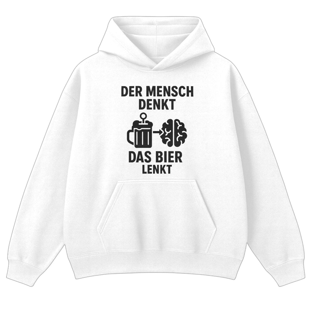 BIER LENKT - Oversize Hoodie