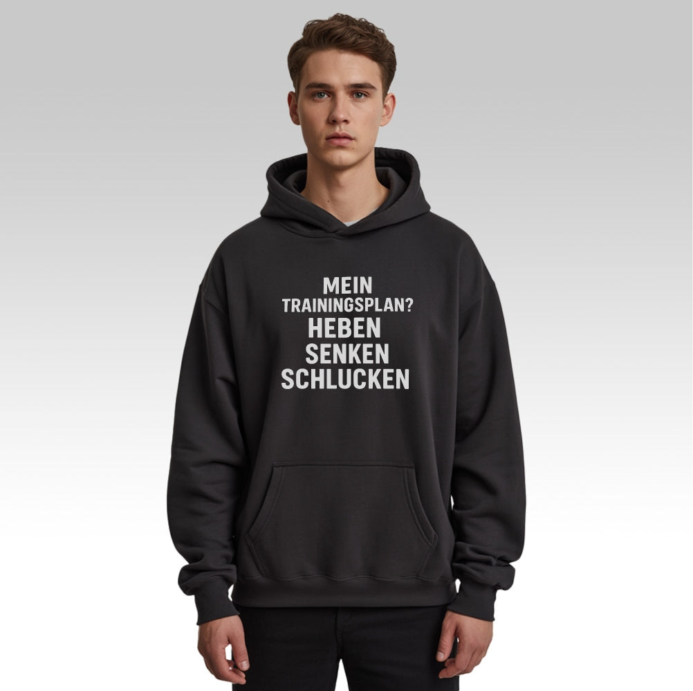 TRAININGSPLAN - Oversize Hoodie