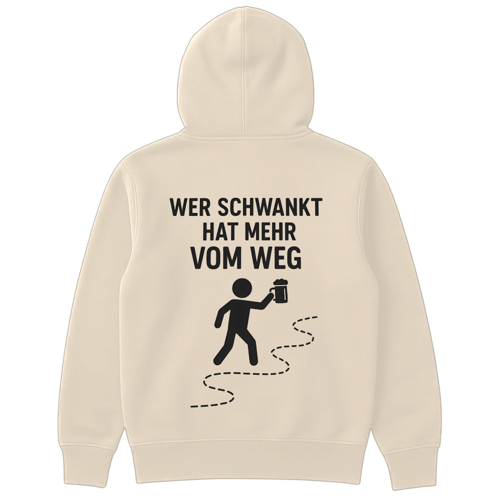 DER RÜCKWEG - Oversize Zipper Hoodie