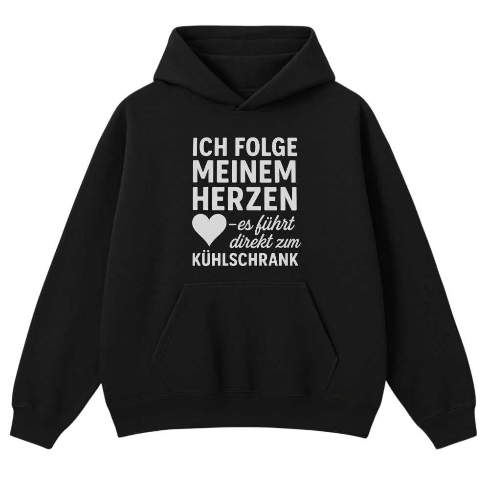 FOLGE DEINEM HERZEN - Oversize Hoodie