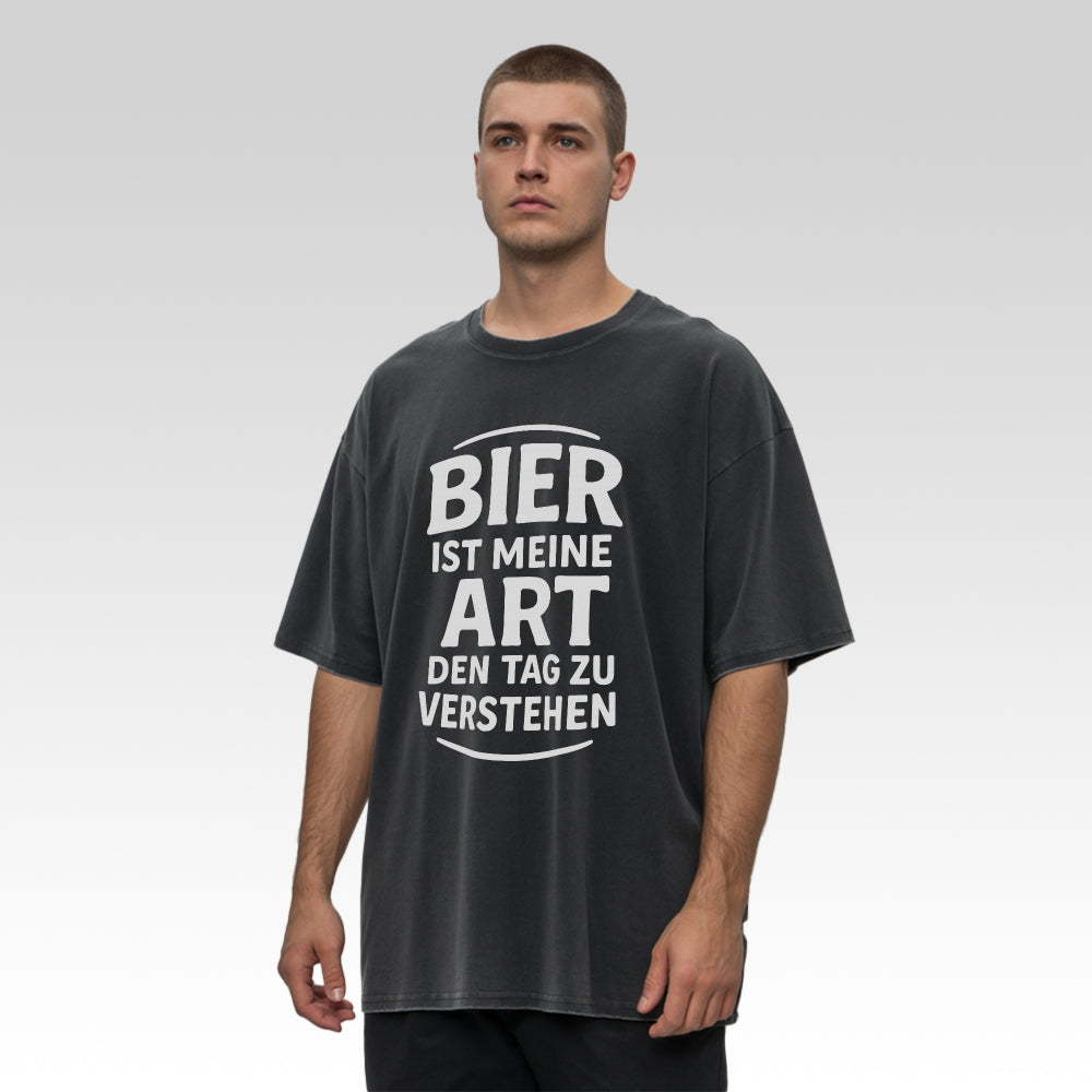 DEN TAG VERSTEHEN - Oversize T-Shirt