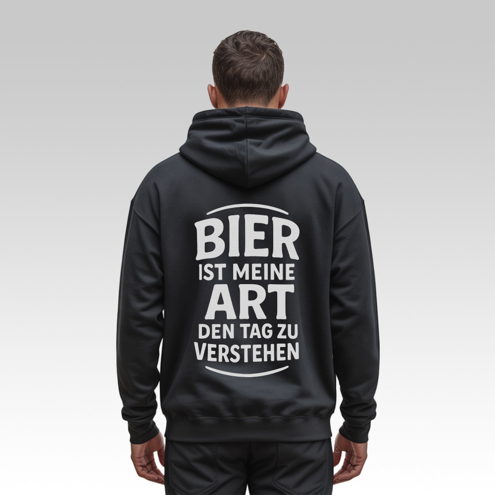 DEN TAG VERSTEHEN - Oversize Zipper Hoodie