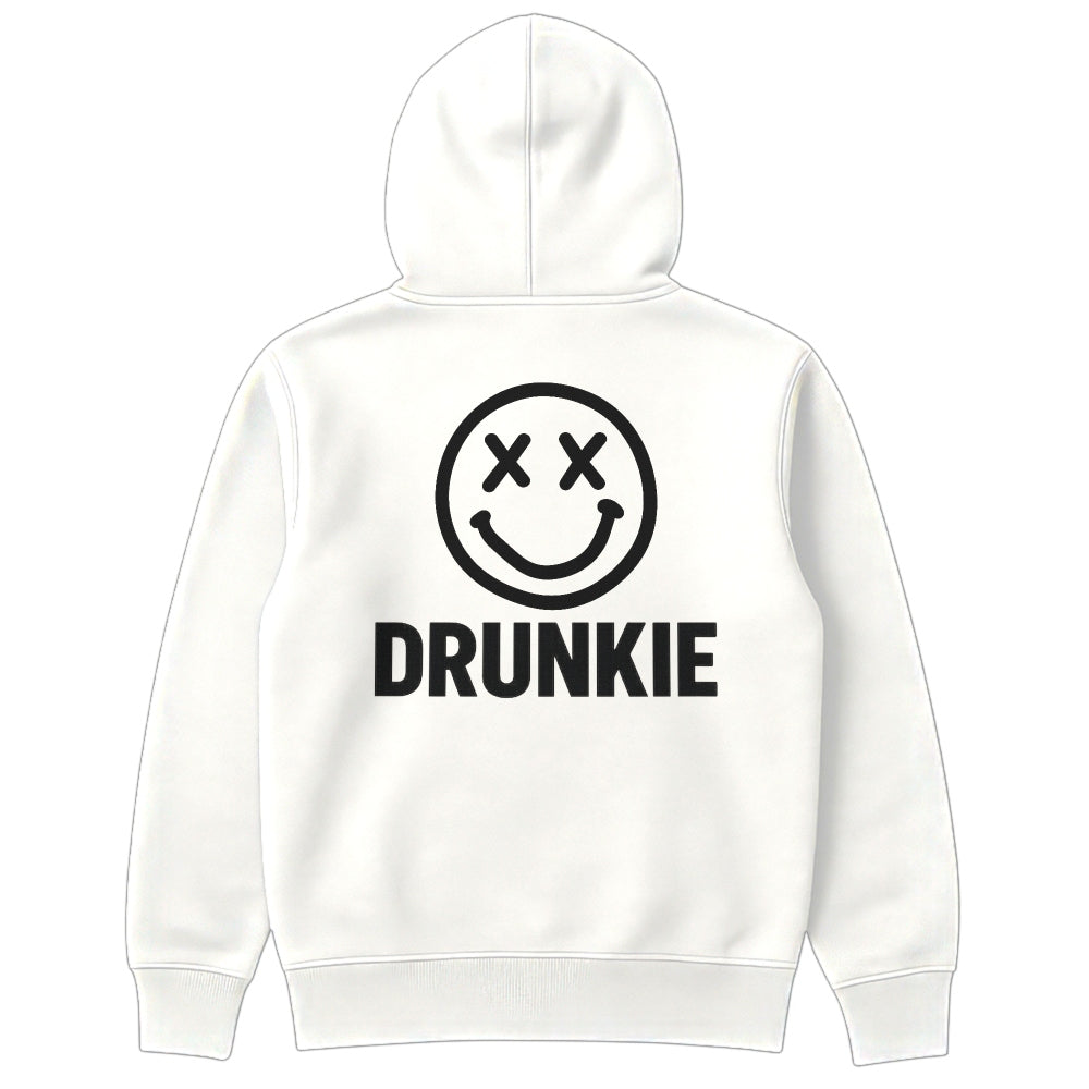 DRUNKIE FACE - Oversize Zipper Hoodie