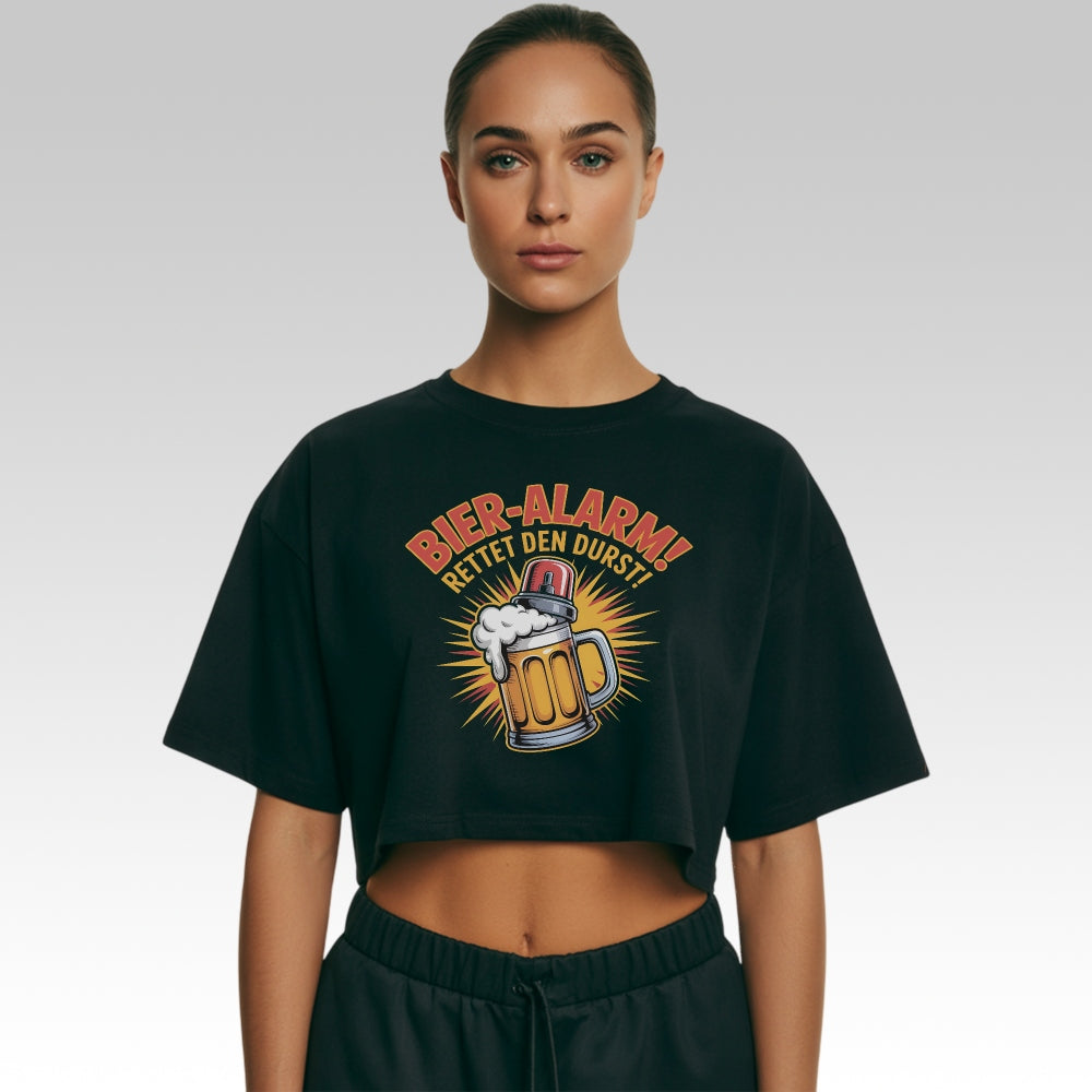 ALARM - Oversize Crop-Top