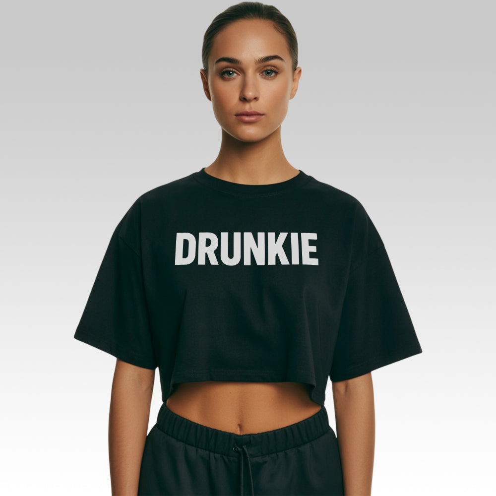 DNKIE - Oversize Crop-Top