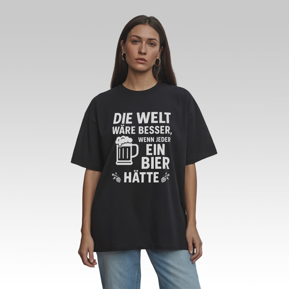 BESSERE WELT - Oversize T-Shirt
